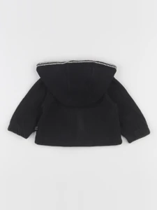 IKKS - sweat noir - 6 mois