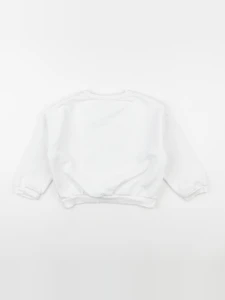 Okaidi - sweat blanc - 5 ans