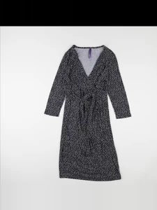 Seraphine - robe allaitement noir, blanc - 36