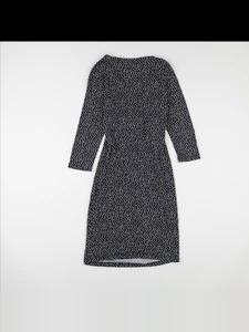 Seraphine - robe allaitement noir, blanc - 36