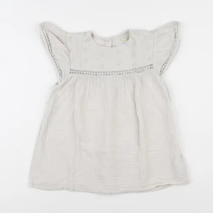 Vertbaudet - blouse beige - 10 ans