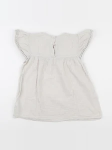 Vertbaudet - blouse beige - 10 ans