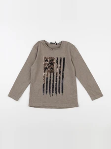 IKKS - tee-shirt marron - 5 ans