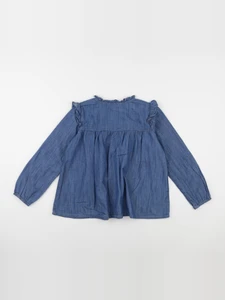 Monoprix - blouse bleu - 8 ans