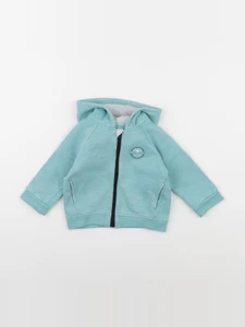 IKKS - sweat bleu - 12 mois