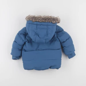 Vertbaudet - doudoune bleu - 12 mois