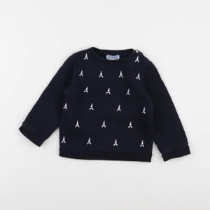 Jacadi - sweat bleu - 24 mois