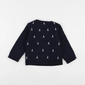 Jacadi - sweat bleu - 24 mois