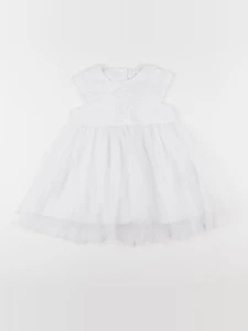 Vertbaudet - robe blanc - 24 mois