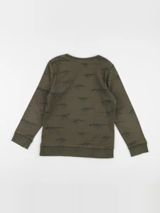 Vertbaudet - sweat vert - 8 ans
