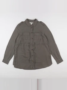 H&M - blouse grossesse vert - s