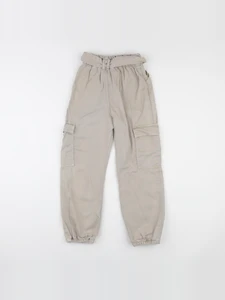 Vertbaudet - pantalon beige - 9 ans