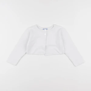 Jacadi - gilet blanc - 24 mois