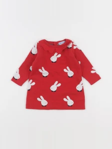 Jacadi - robe rouge - 6 mois