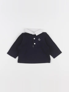 Jacadi - polo bleu - 6 mois