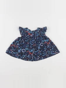 Jacadi - robe liberty bleu - 18 mois