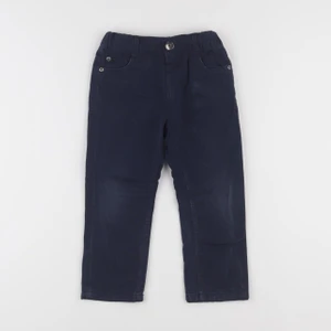 Vertbaudet - pantalon bleu - 3 ans