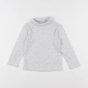 Vertbaudet - sous-pull gris - 4 ans