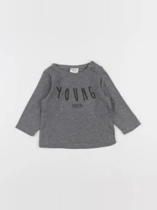 Tape à l'oeil - tee-shirt gris - 6 mois