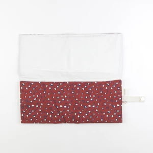 Milinane - Matelas à langer nomade GRAOU BRIQUE - 58x44 cm