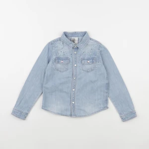 H&M - chemise bleu - 4/5 ans