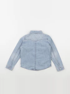 H&M - chemise bleu - 4/5 ans