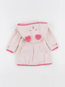Vertbaudet - peignoir rose - 9/12 mois