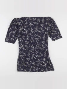 Envie de fraise - tee-shirt allaitement, grossesse bleu, blanc - 40 à 42