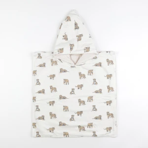 Milinane - Poncho de bain TIGRE - 2/4 ans