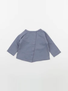 Vertbaudet - tee-shirt bleu - 1 mois