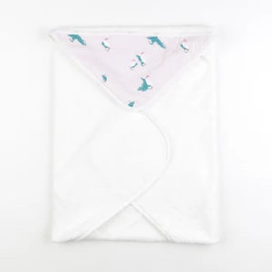 Milinane - Cape de bain MACAREUX - 80x80 cm