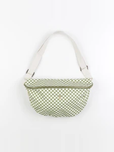 Milinane - Sac banane XL DAMIER - 31x18x9 cm
