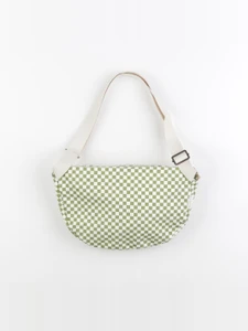 Milinane - Sac banane XL DAMIER - 31x18x9 cm