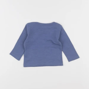 Vertbaudet - tee-shirt bleu - 3 mois
