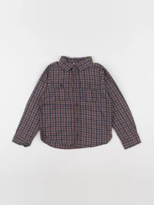 Jacadi - chemise rouge, bleu - 4 ans