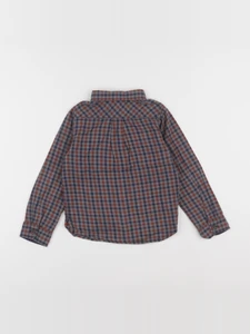 Jacadi - chemise rouge, bleu - 4 ans