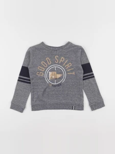 Okaidi - tee-shirt blanc, bleu - 3 ans