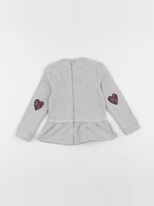 IKKS - sweat gris - 2 ans