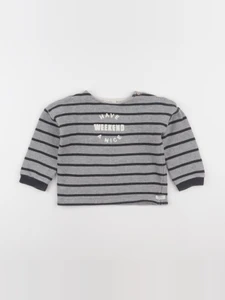 Buho - sweat gris - 24 mois