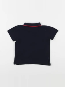 Boutchou - polo bleu - 12 mois