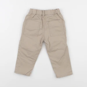 Boutchou - pantalon doublé beige - 12 mois