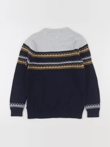 Okaidi - pull multicolore - 8 ans