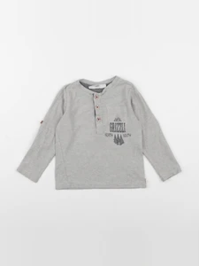 Cadet Rousselle - tee-shirt gris - 24 mois