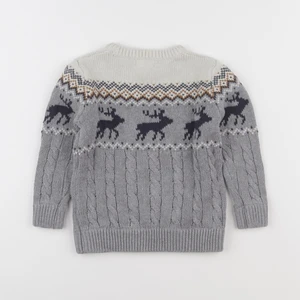 Vertbaudet - pull gris - 3 ans