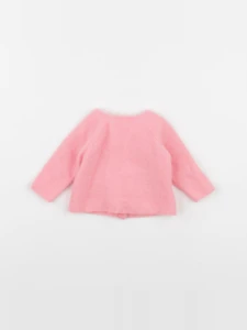 Jacadi - gilet rose - 3 mois