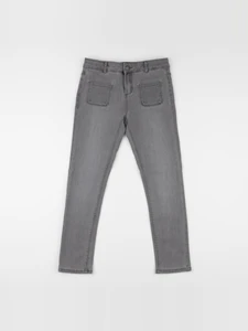 Vertbaudet - jean gris - 9 ans