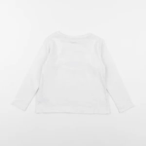 Vertbaudet - tee-shirt blanc - 4 ans