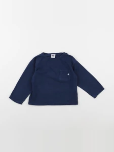 Petit Bateau - tee-shirt bleu - 24 mois