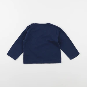 Petit Bateau - tee-shirt bleu - 24 mois