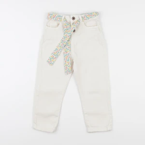 Vertbaudet - jean blanc - 3 ans